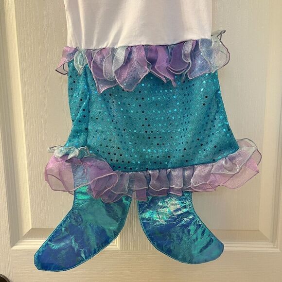 Popatu Mermaid Dress Costume Dress-Up Tulle Girls Size Small 3-4 years NWT - Picture 12 of 12